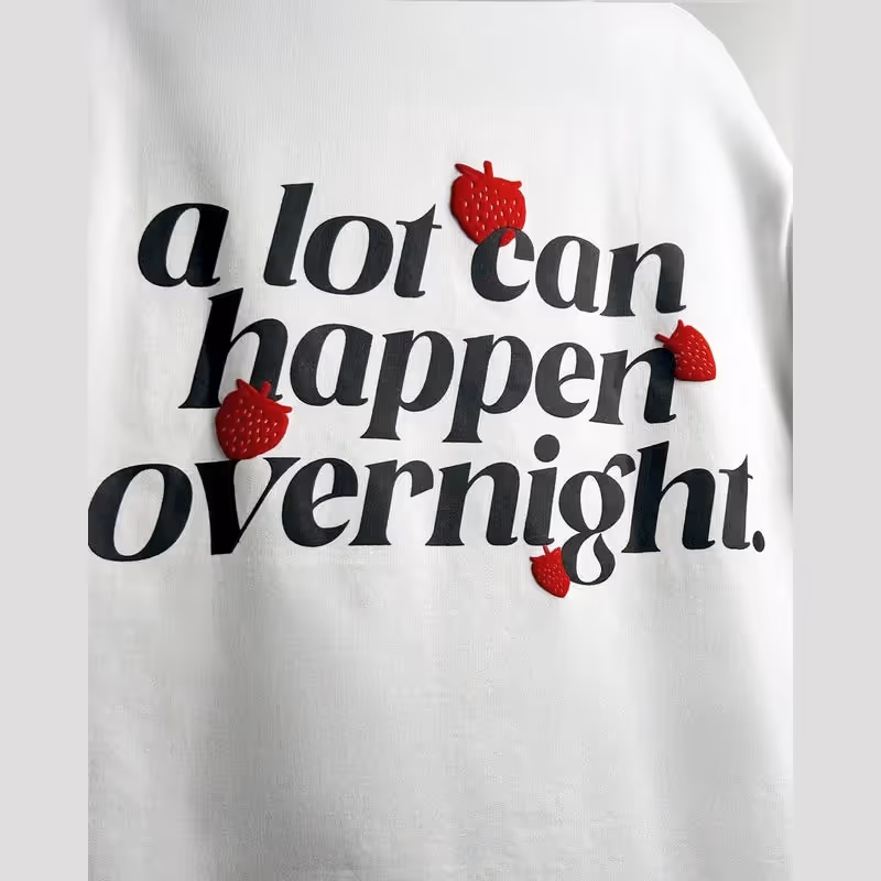 A Lot Can Happen Overnight Heavyweight T-Shirt image 5