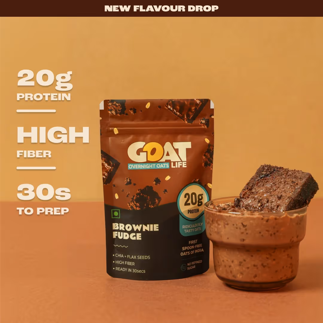 Brownie Fudge High Protein Oats  image 2