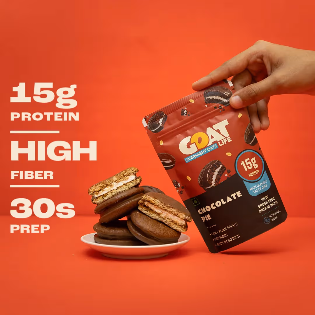 Chocolate Pie High Protein Oats - Pack of 5 image 2