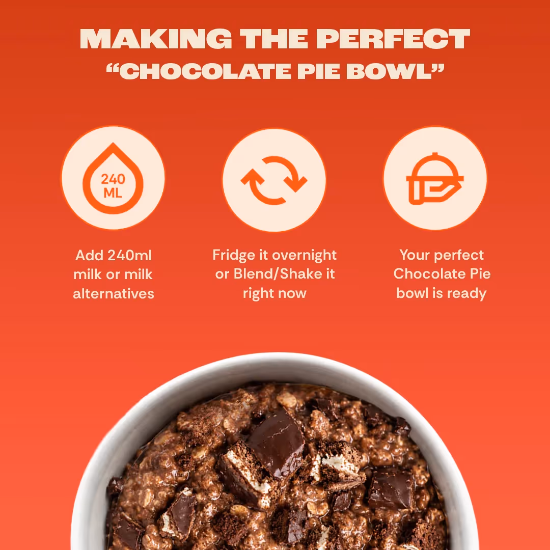 Chocolate Pie High Protein Oats - Pack of 5 image 3