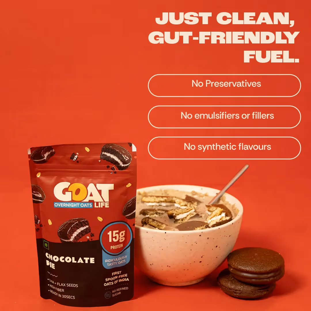 Chocolate Pie High Protein Oats - Pack of 5 image 4