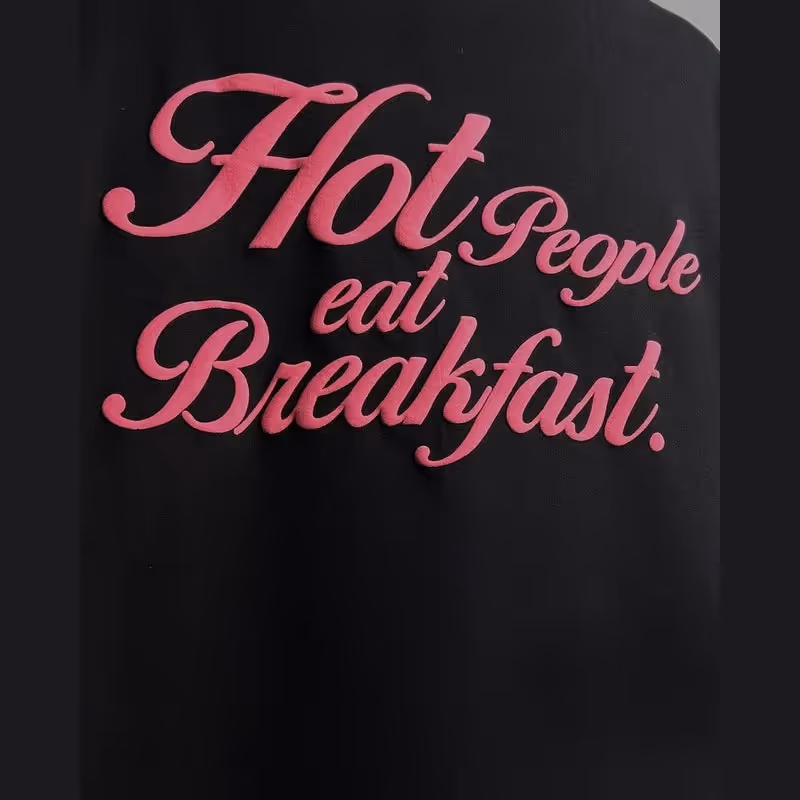 Hot People Eat Breakfast Heavyweight T-Shirt image 7