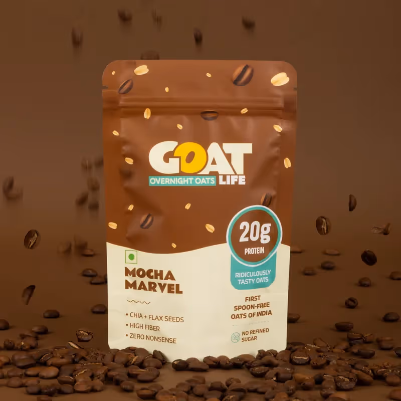 Mocha Marvel High Protein Oats image 1