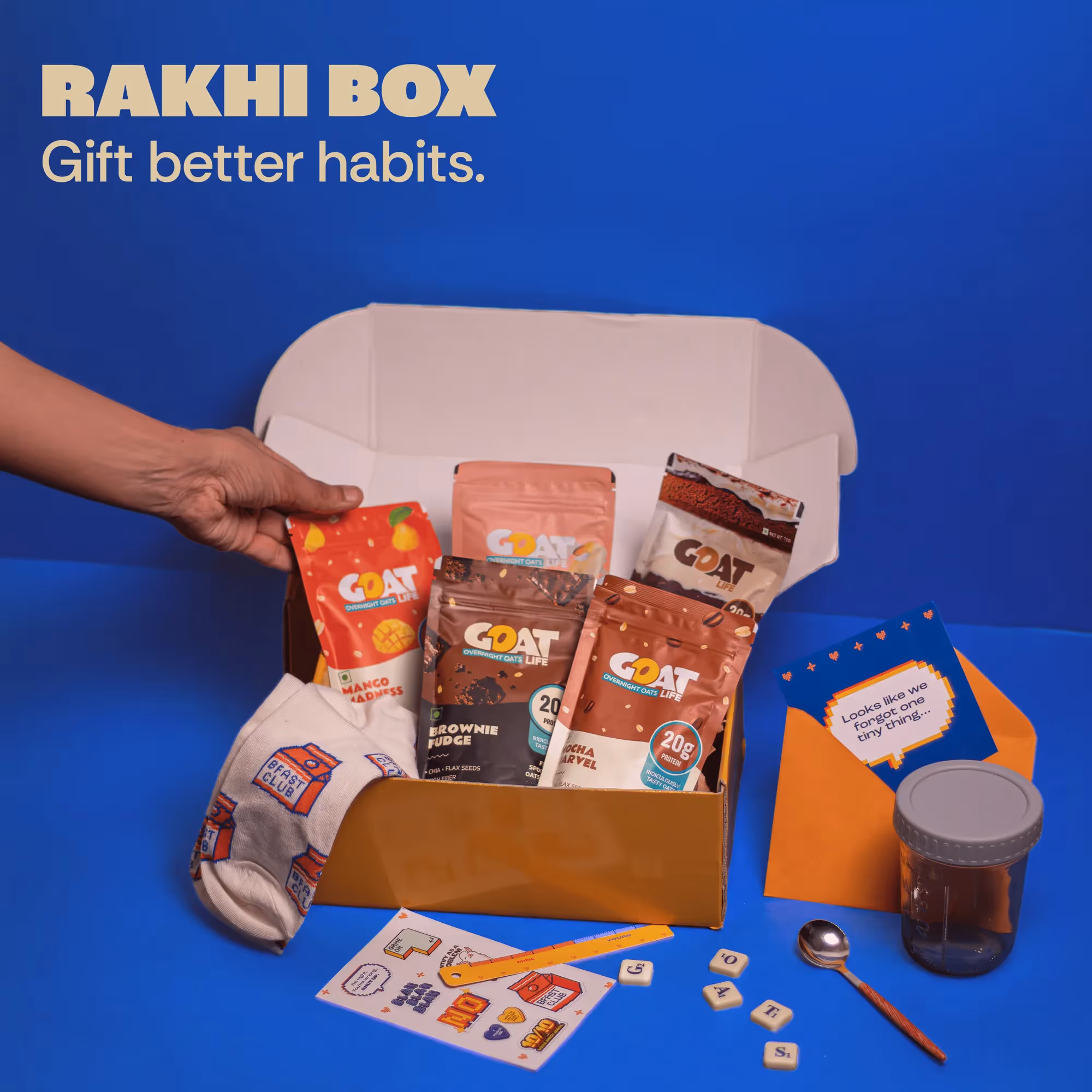 The GOAT Rakhi Box image 1