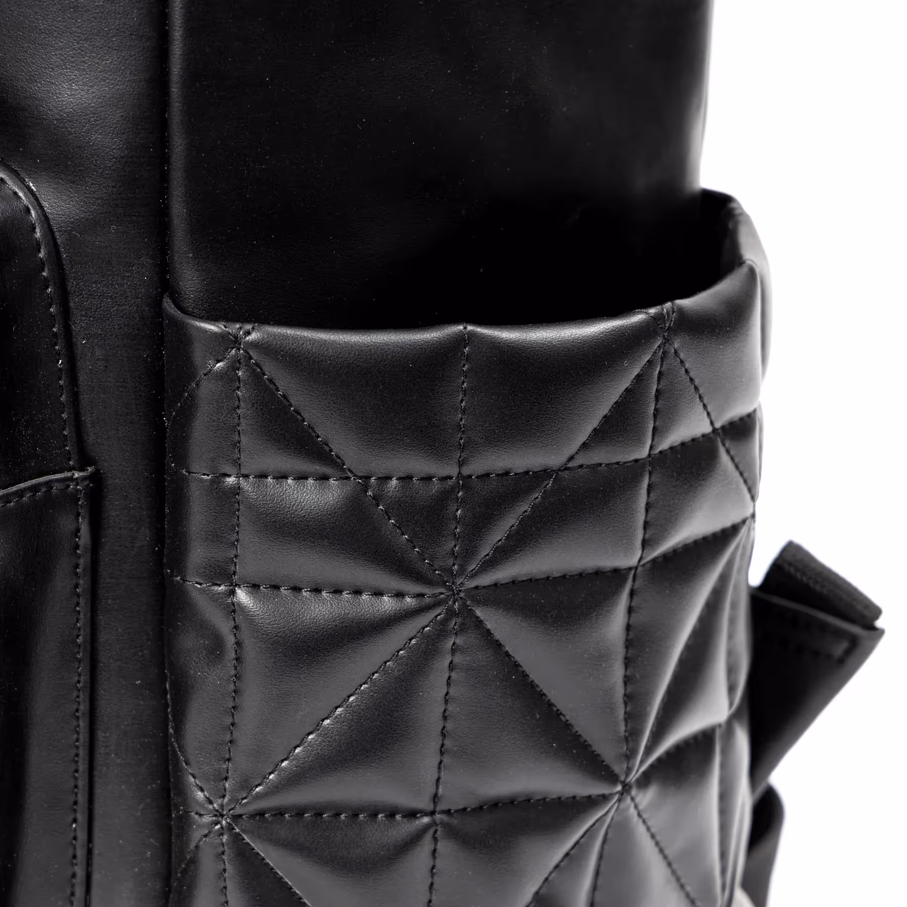 Green Hermitage Elm Black Vegan Leather Backpack - photo 4 of 7
