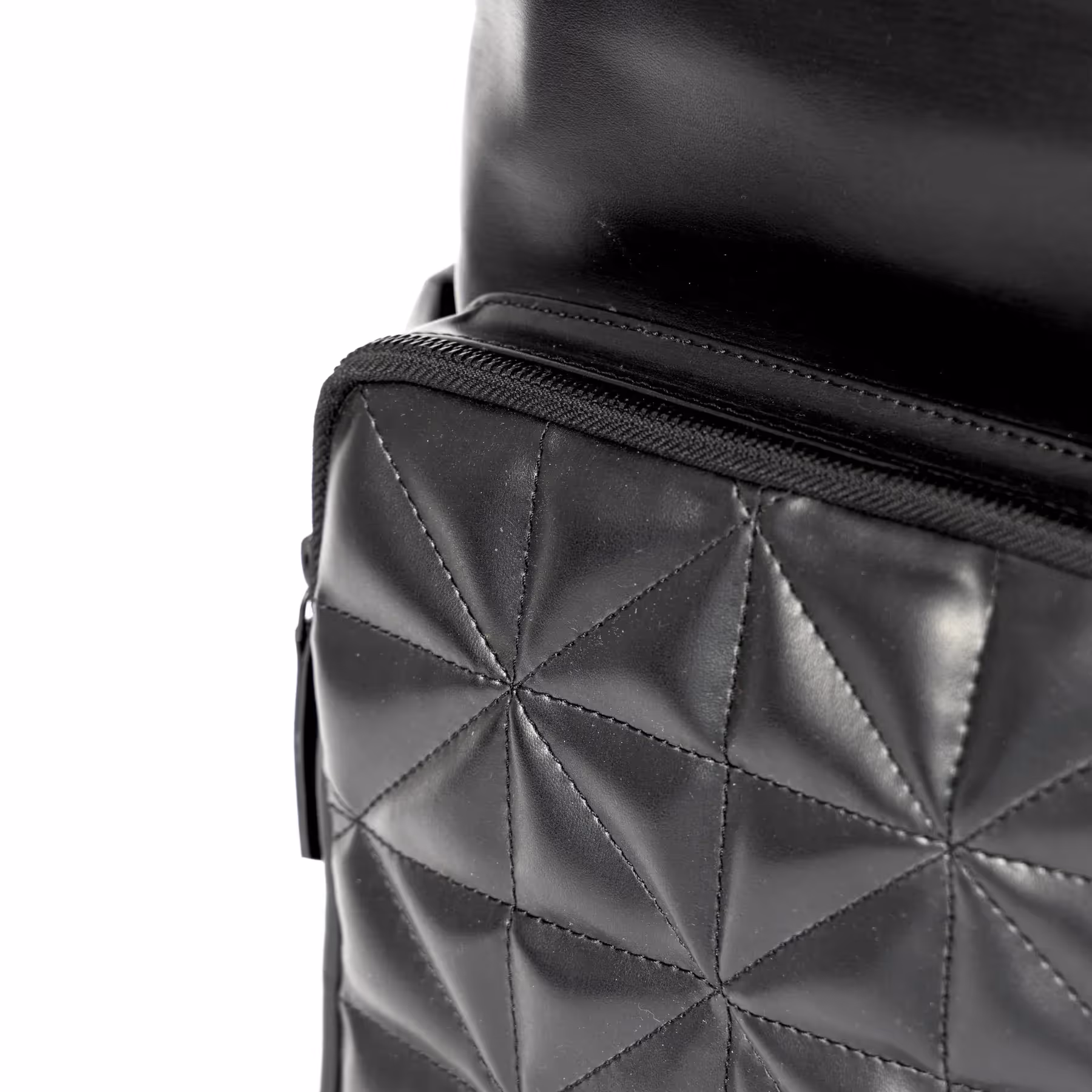 Green Hermitage Elm Black Vegan Leather Backpack - photo 5 of 7