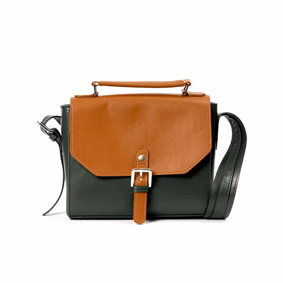Green Hermitage Juniper Vegan Leather Sling Bag - Green - photo 1 of 4