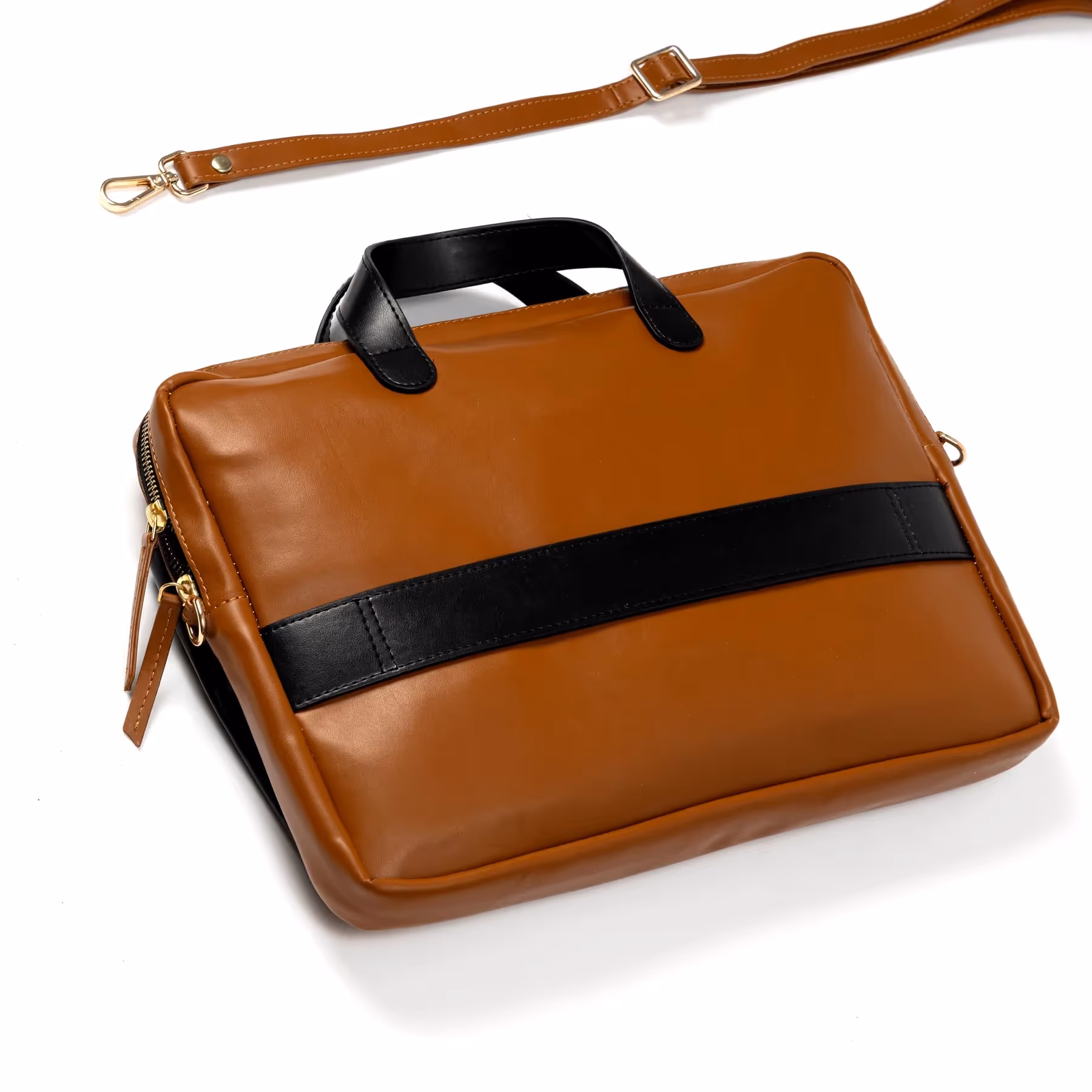 Green Hermitage Willow Vegan Leather Laptop Sleeve - Black - photo 6 of 6