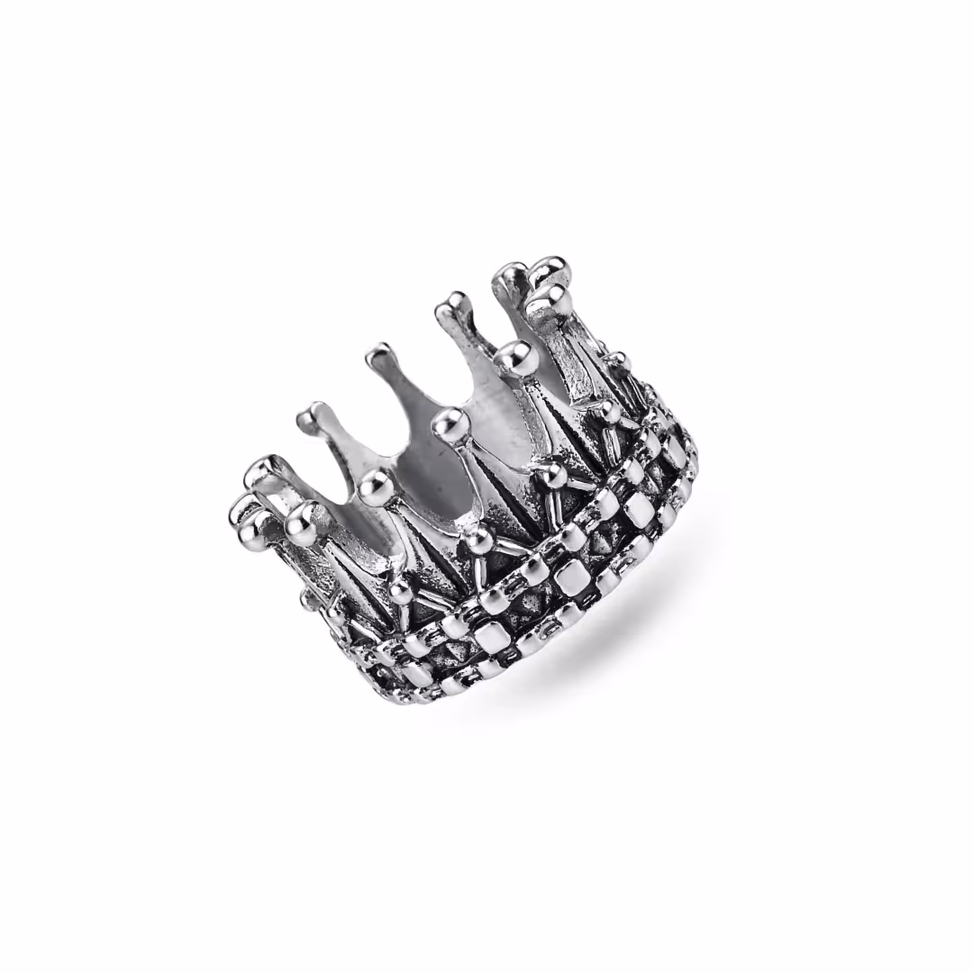 Crown Ring Silver  image 1