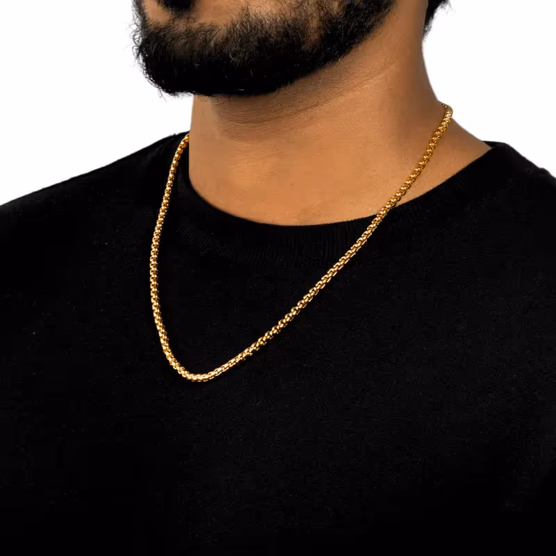 Grytt BOX CHAIN (GOLD) - photo 1 of 3