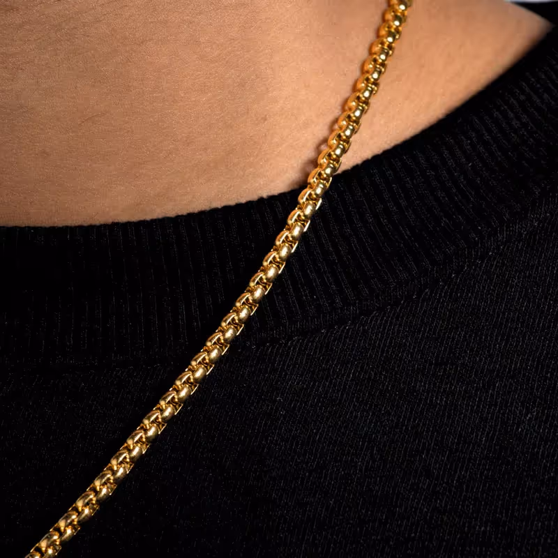 Grytt BOX CHAIN (GOLD) - photo 3 of 3