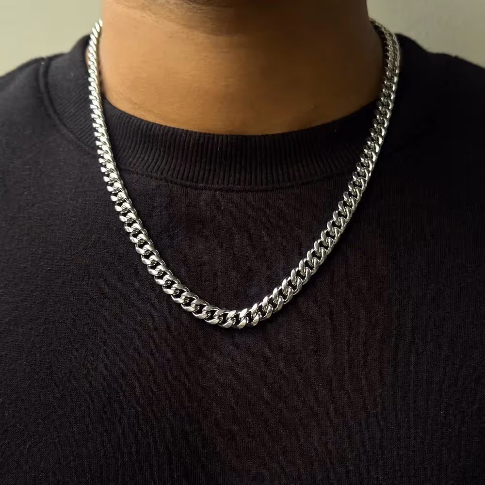 Grytt CUBAN CHAIN (SILVER) - photo 2 of 4