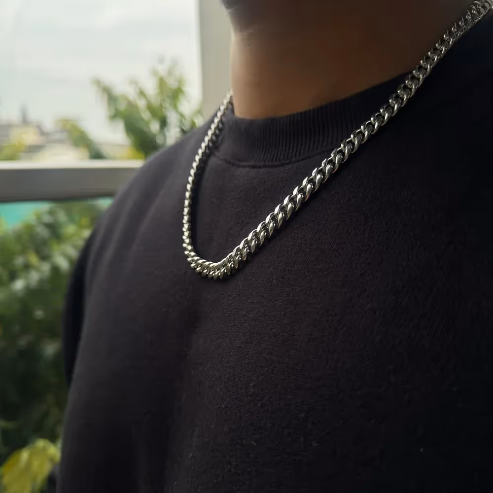 Grytt CUBAN CHAIN (SILVER) - photo 4 of 4