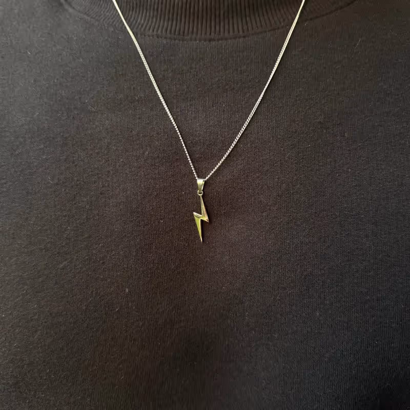 Grytt FLASH PENDANT WITH CHAIN (SILVER) - photo 4 of 4