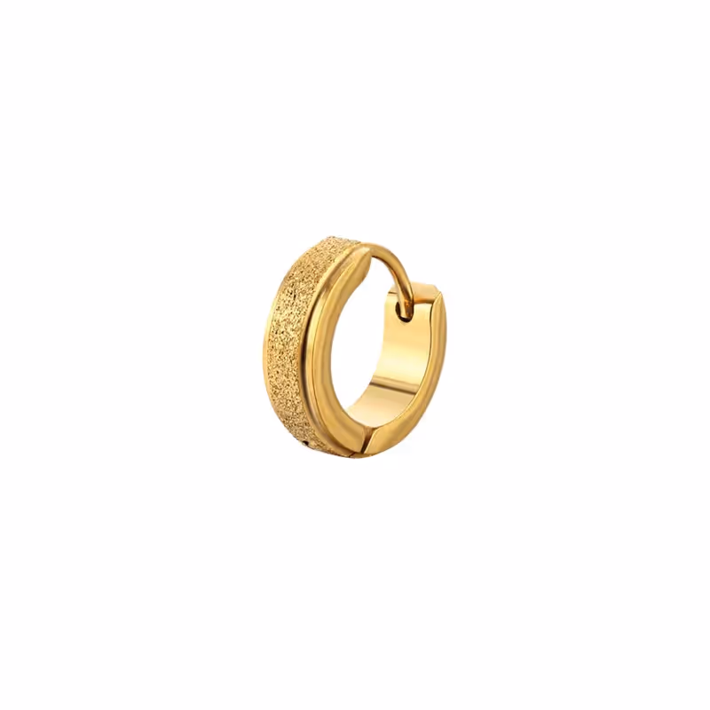 Grytt FROSTED HOOP - (GOLD PIERCED) - photo 1 of 3