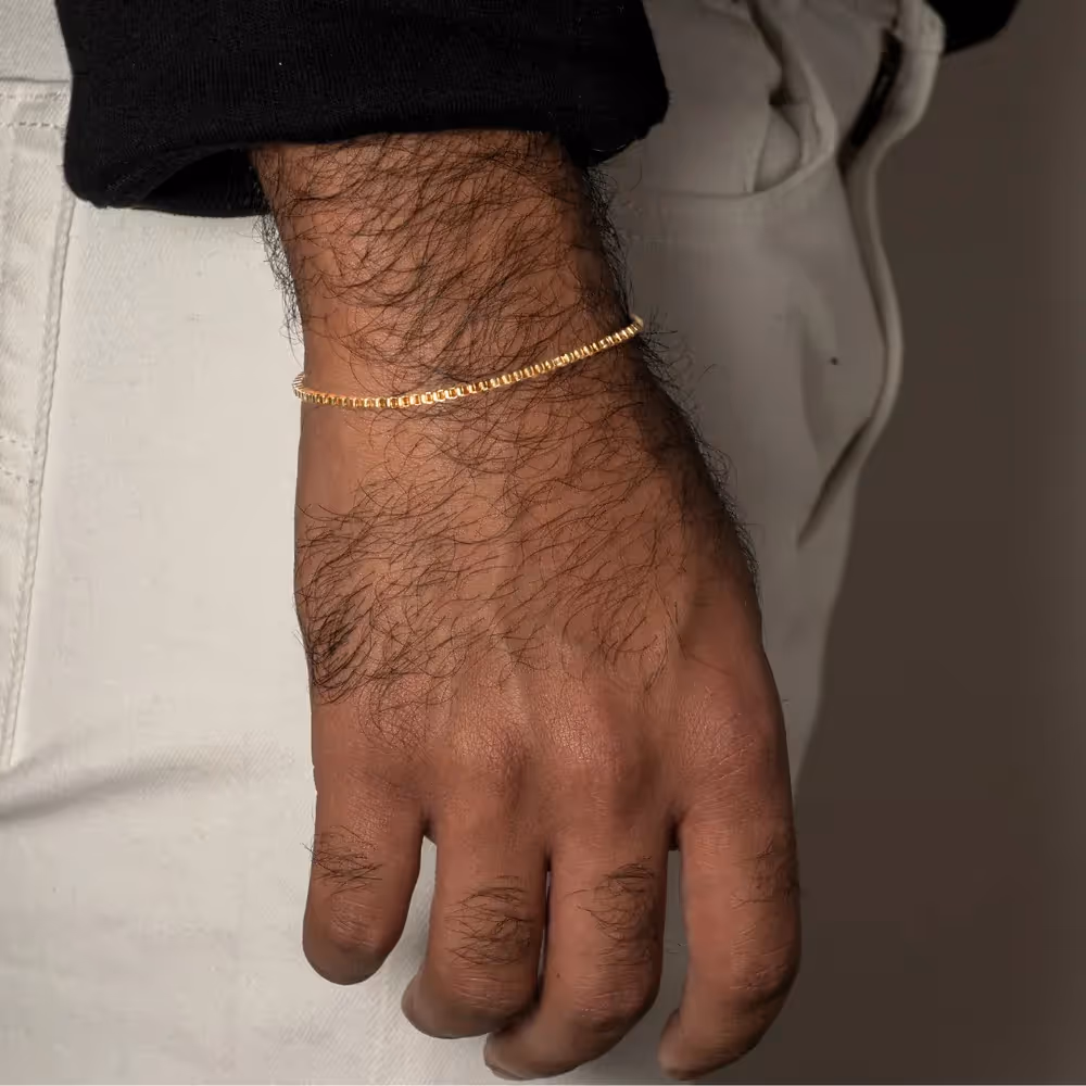 Grytt MICRO BOX BRACELET (GOLD) - photo 4 of 5