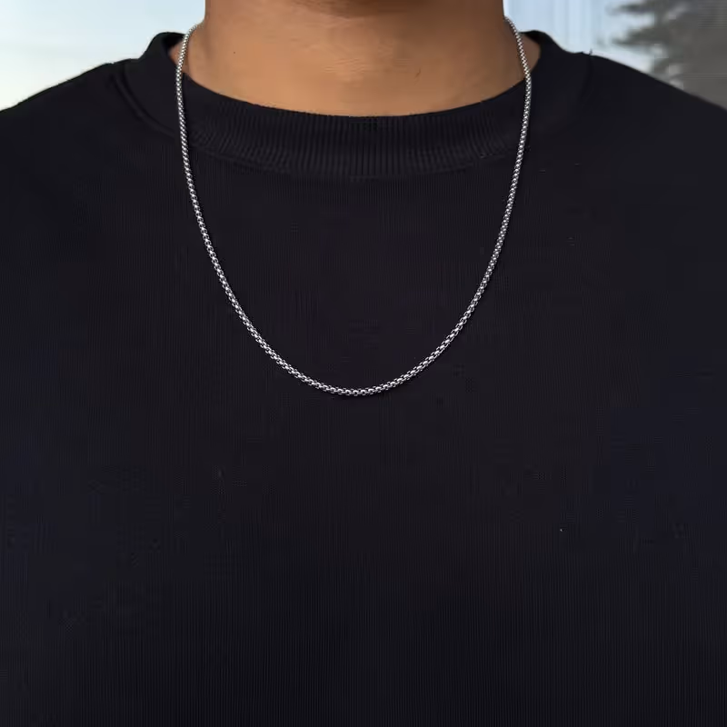 Grytt MICRO BOX CHAIN (SILVER) - photo 1 of 4