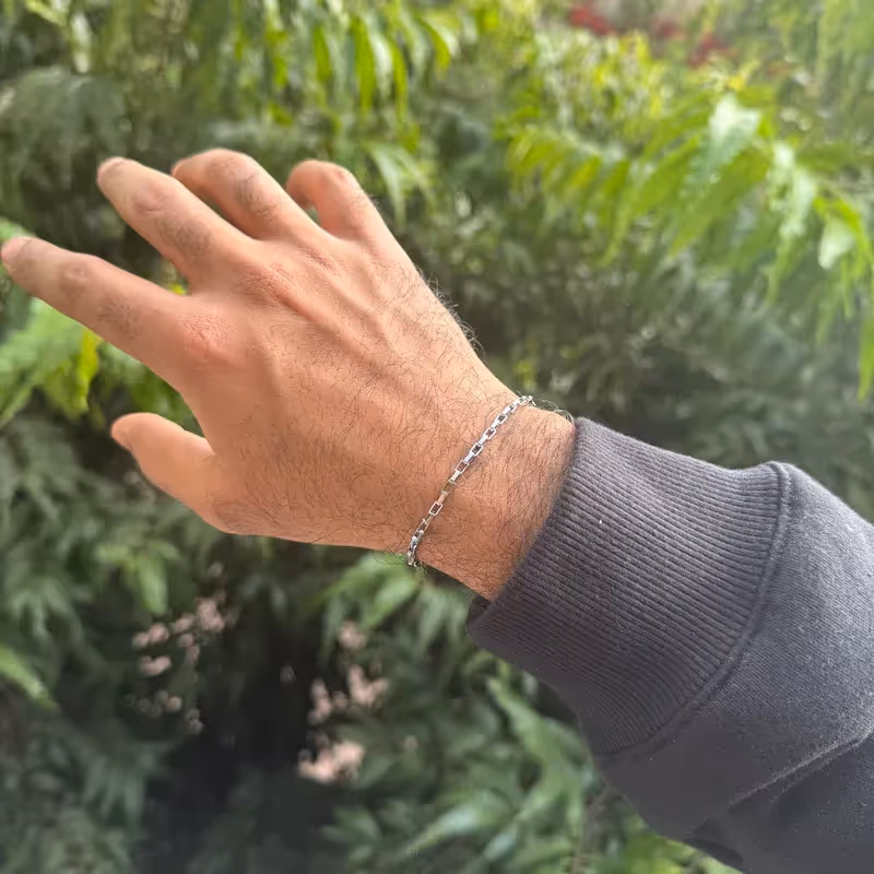 Grytt MICRO LINK BRACELET (SILVER) - photo 2 of 2