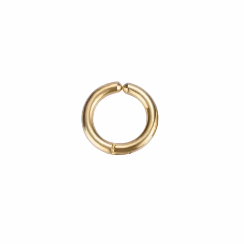 Pressing Hoop - (Gold Unpierced)