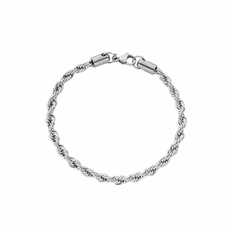 Grytt ROPE BRACELET (SILVER) - photo 1 of 4