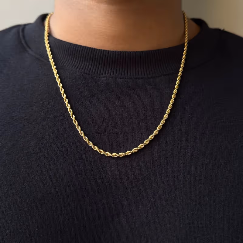 Grytt ROPE CHAIN (GOLD) - photo 2 of 4