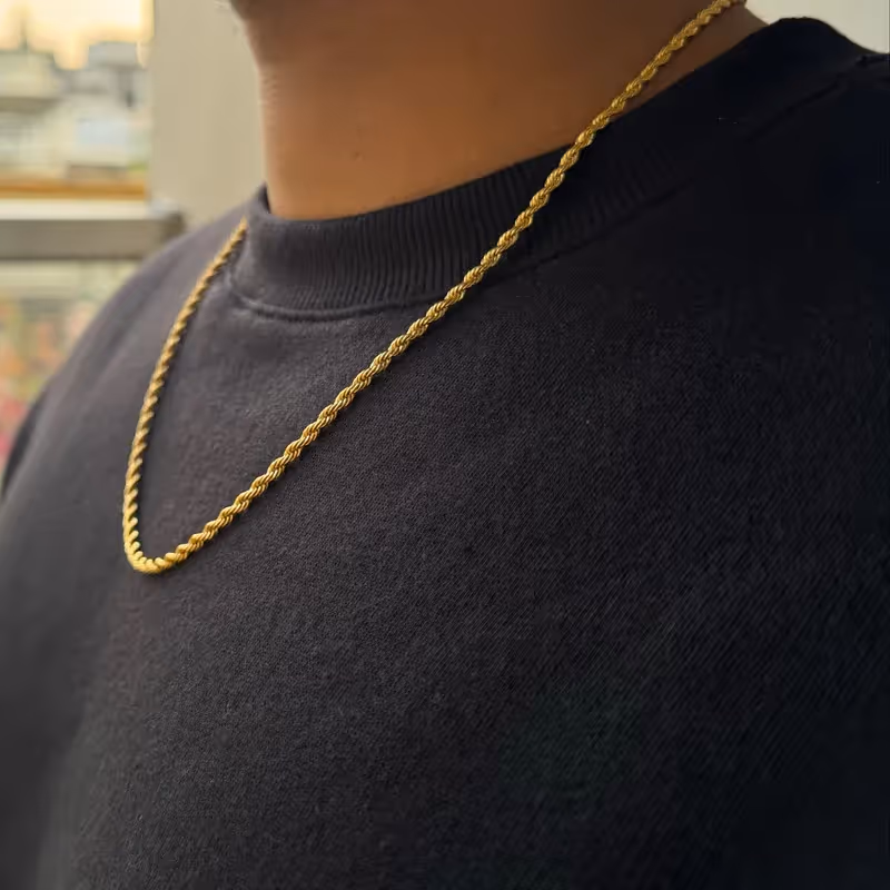 Grytt ROPE CHAIN (GOLD) - photo 3 of 4