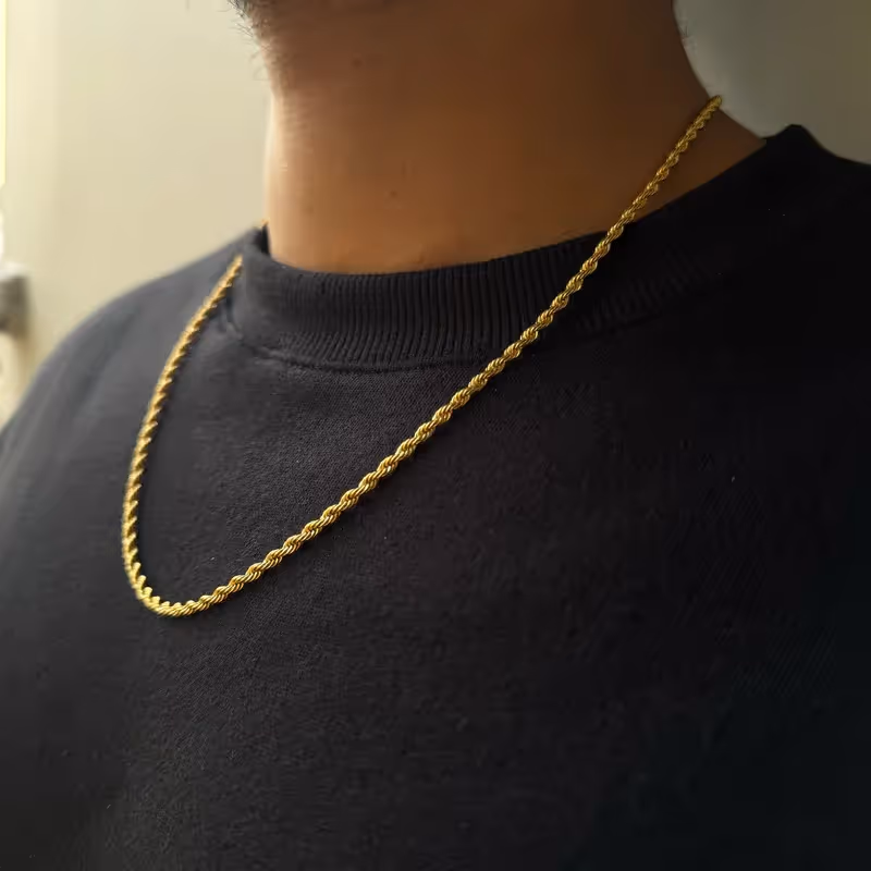 Grytt ROPE CHAIN (GOLD) - photo 4 of 4