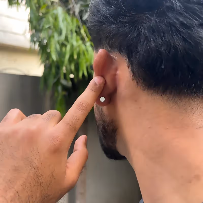 Grytt ROUND STUD - (MAGNETIC NON-PIERCED) - photo 5 of 8