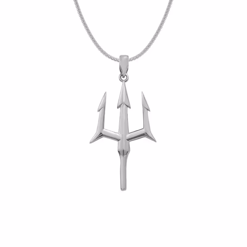 Grytt TRIDENT PENDANT WITH CHAIN (SILVER) - photo 1 of 4