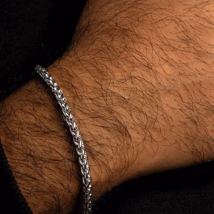 Grytt Wheat Bracelet (SILVER) - photo 4 of 4