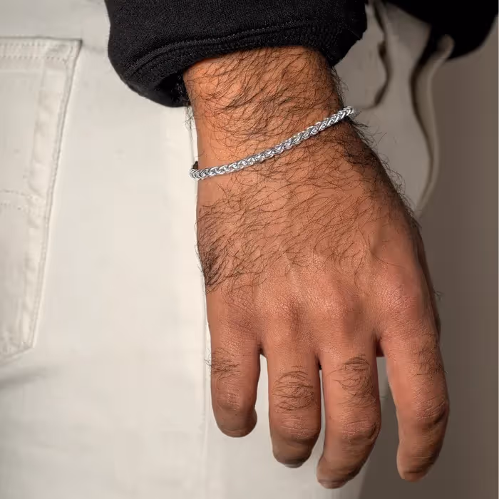 Grytt Wheat Bracelet (SILVER) - photo 2 of 4