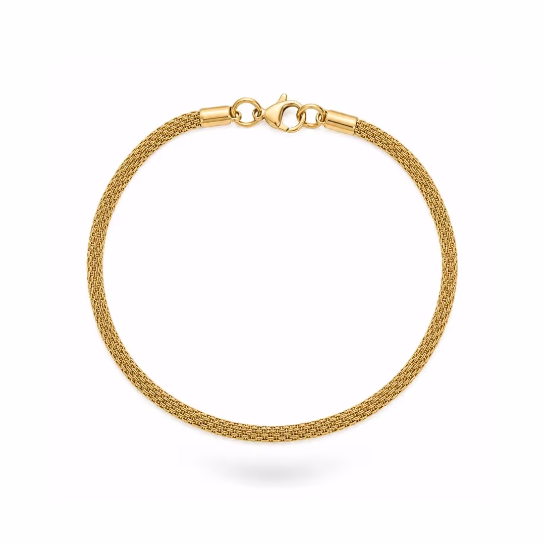 Mesh Bracelet Gold  image 1