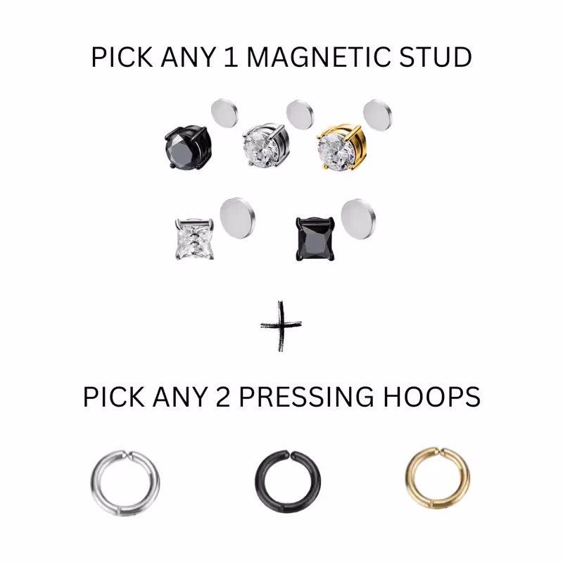 Grytt NO PIERCING EARRING COMBO - photo 1 of 16