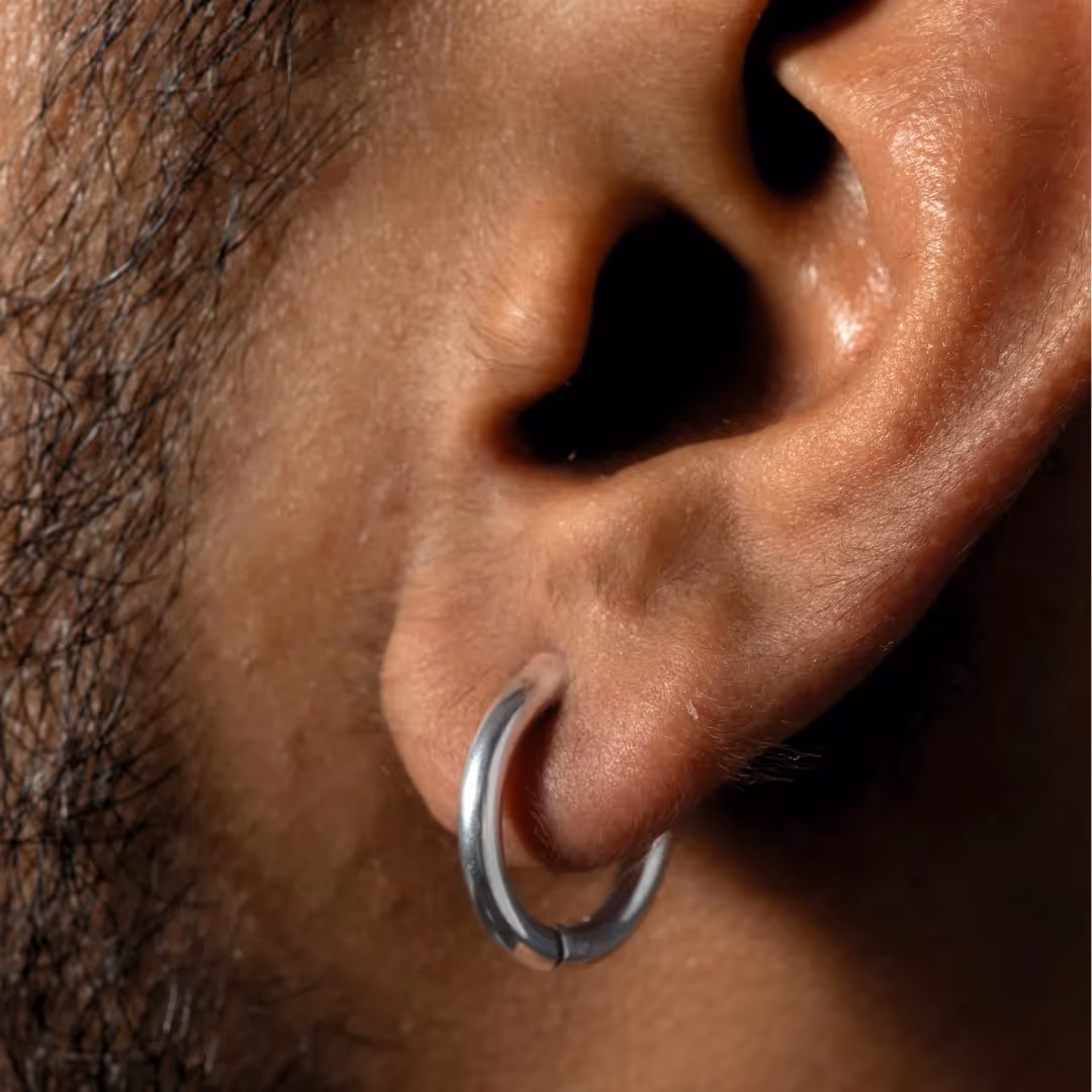 Pressing Unpierced Hoop Cuff Set  image 2