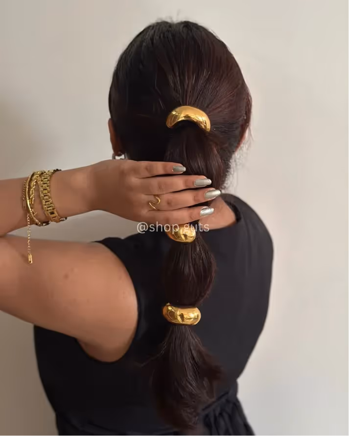 Not Just a Hair Tie. It’s a Classic Glow-Up