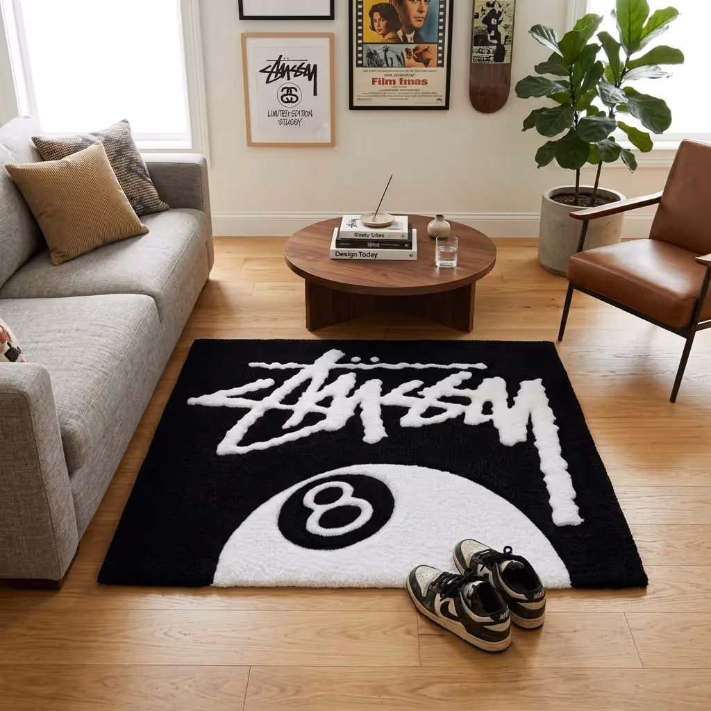 8 Ball Aesthetic Rug image 3