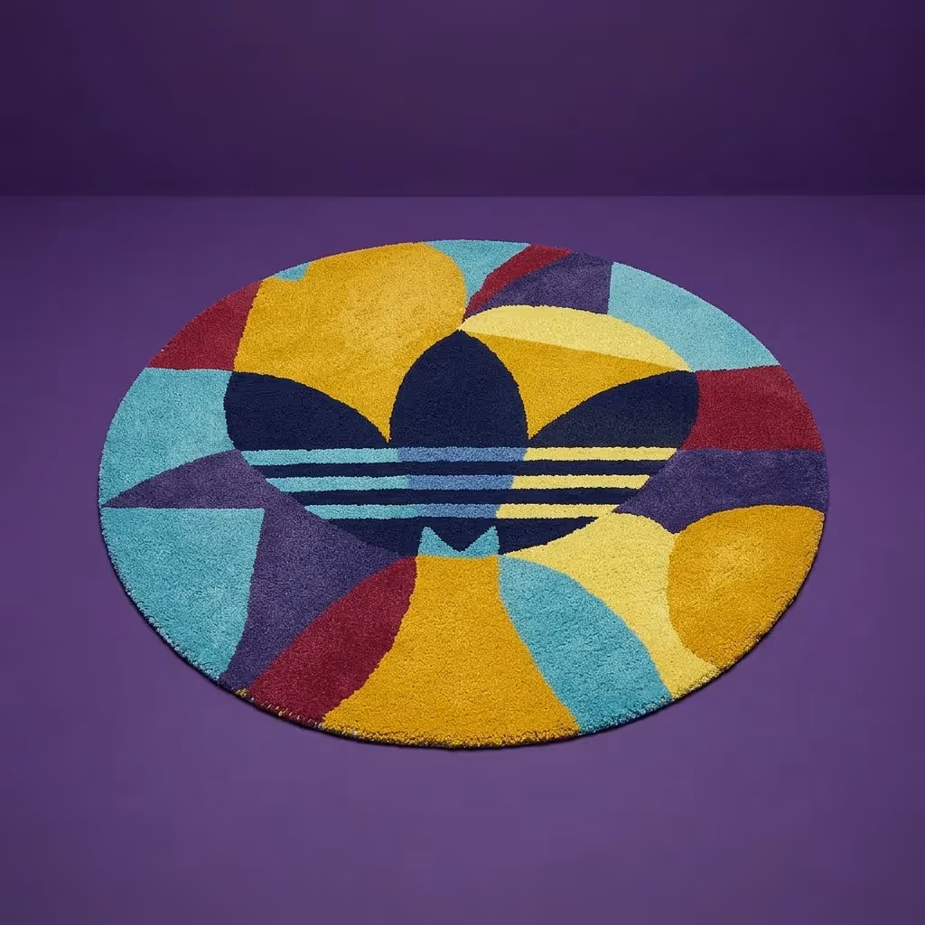 Abstract Trefoil Rug image 1