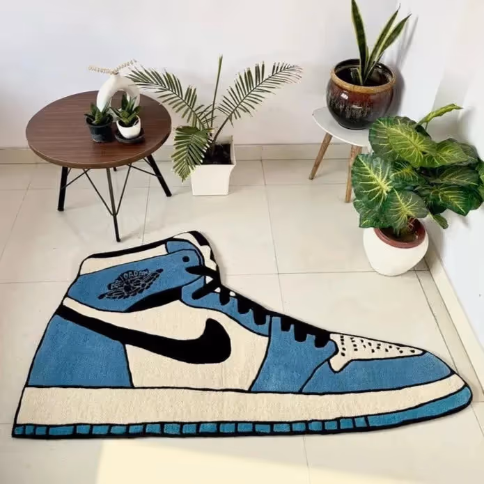 Air Jordan 1 UNC Rug image 1