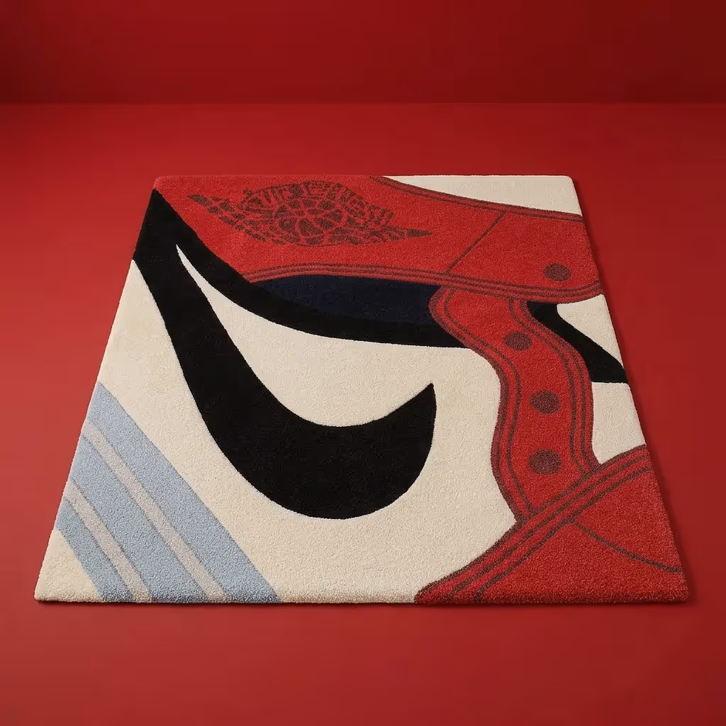 Air Jordan Chicago Sneaker Rug  image 2