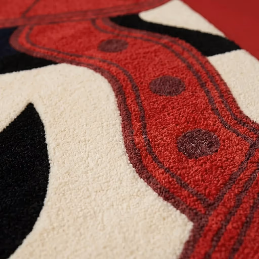 Air Jordan Chicago Sneaker Rug  image 3