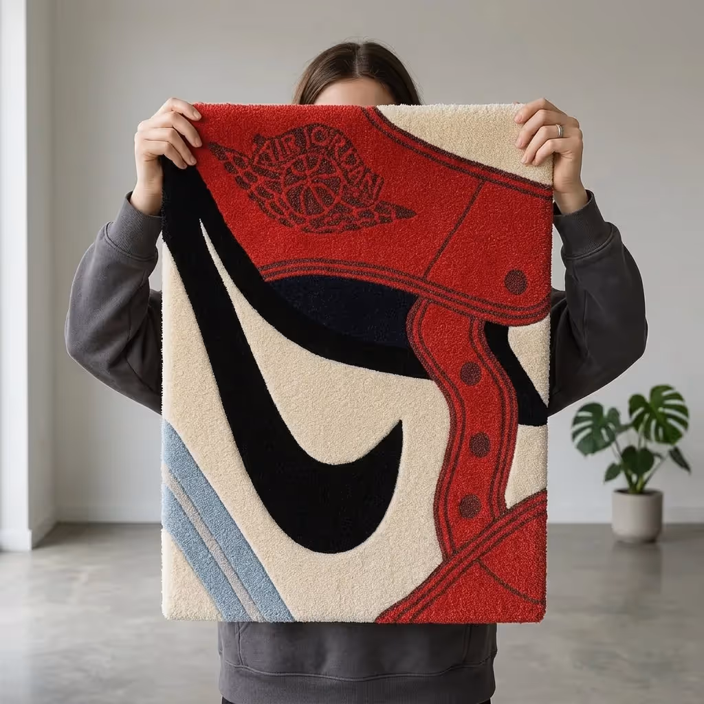 Air Jordan Chicago Sneaker Rug  image 4