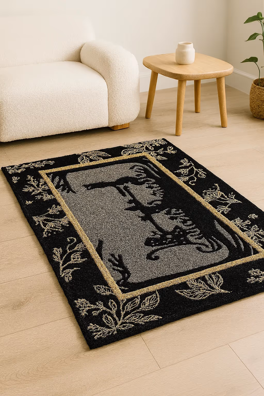 Alice In Wonderland Theme Hand-Tufted Rug  image 1