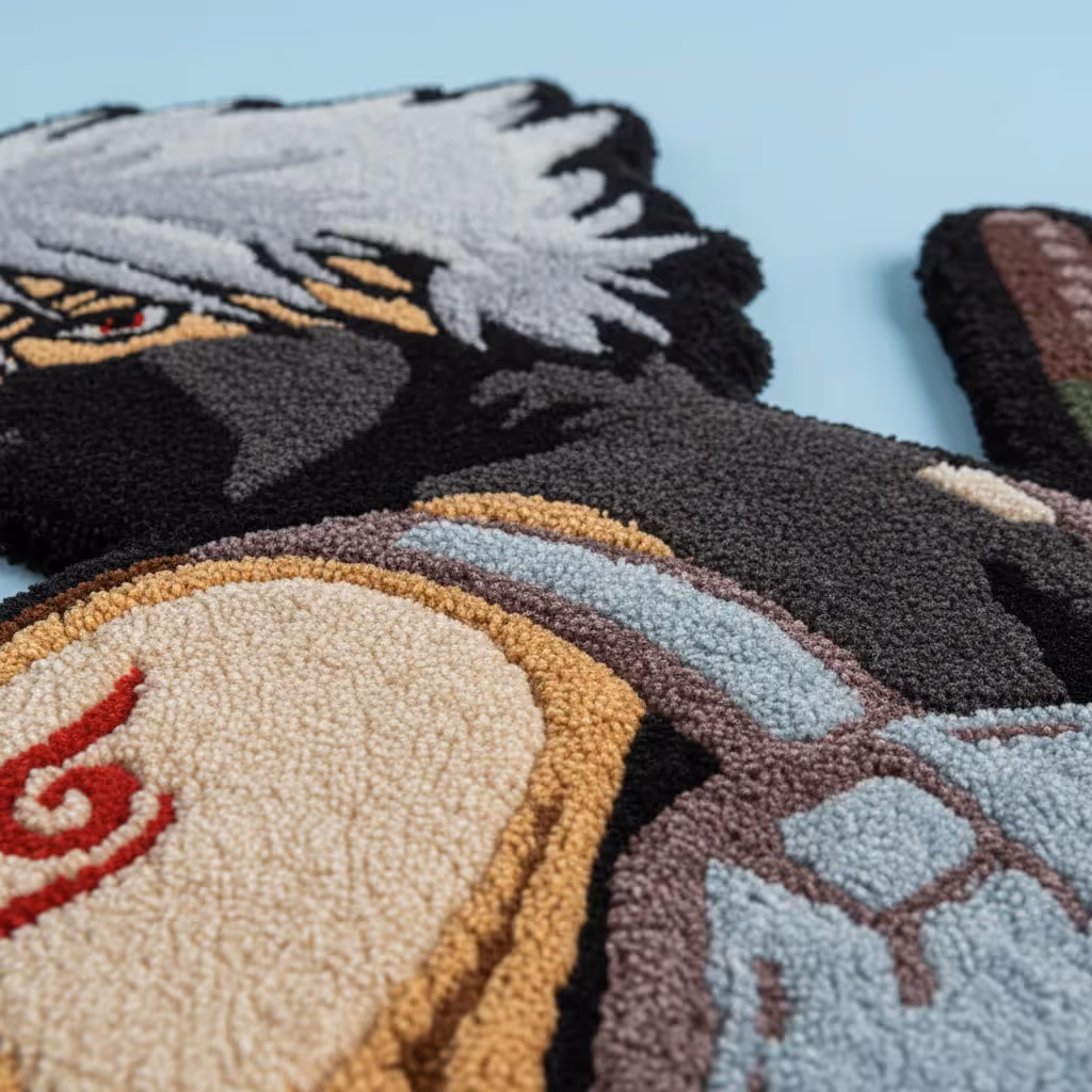 Anbu Kakashi Hand-Tufted Rug image 2