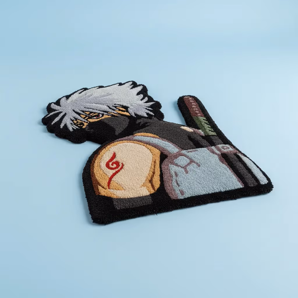 Anbu Kakashi Hand-Tufted Rug image 3