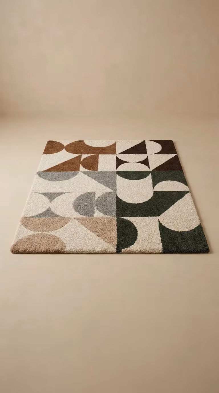 Bellanca Modern Geometric Area Rug  image 1