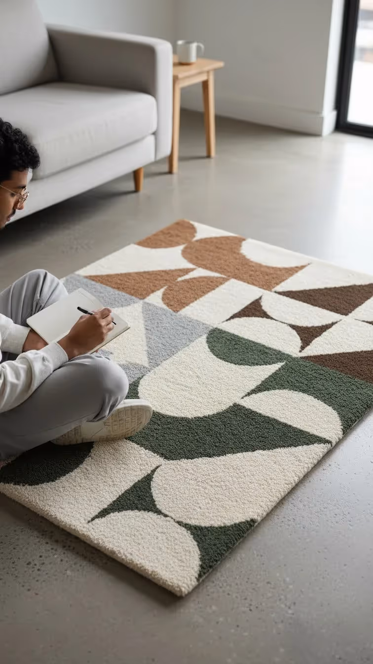 Bellanca Modern Geometric Area Rug  image 3