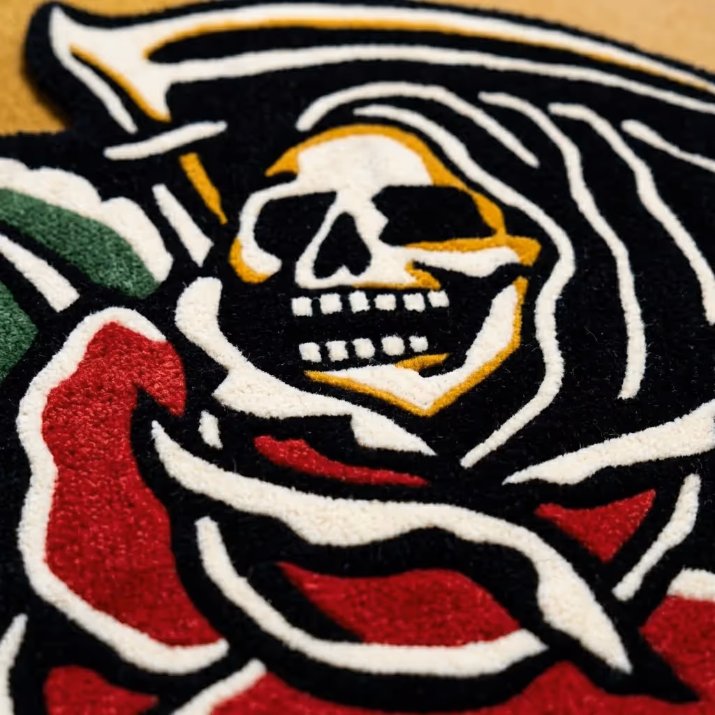 Blooming Reaper Rug image 2