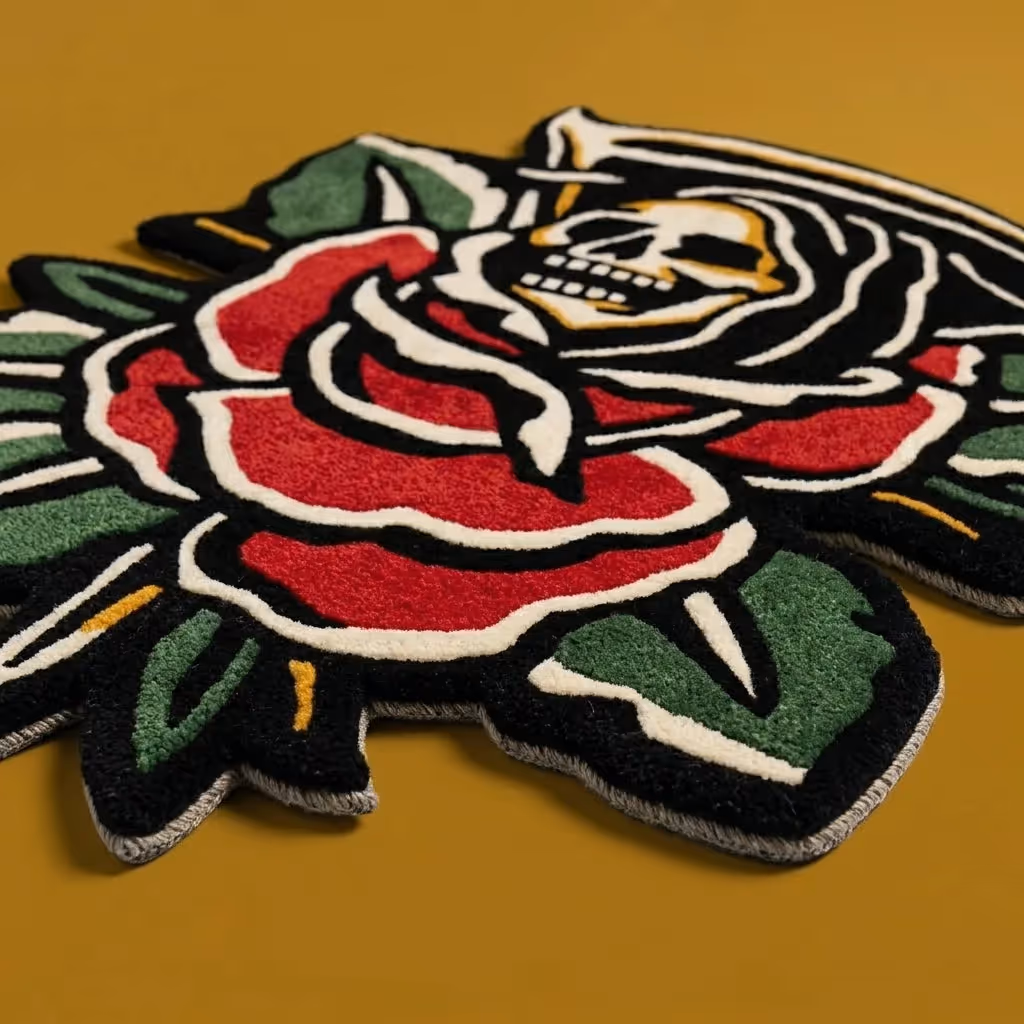 Blooming Reaper Rug image 3