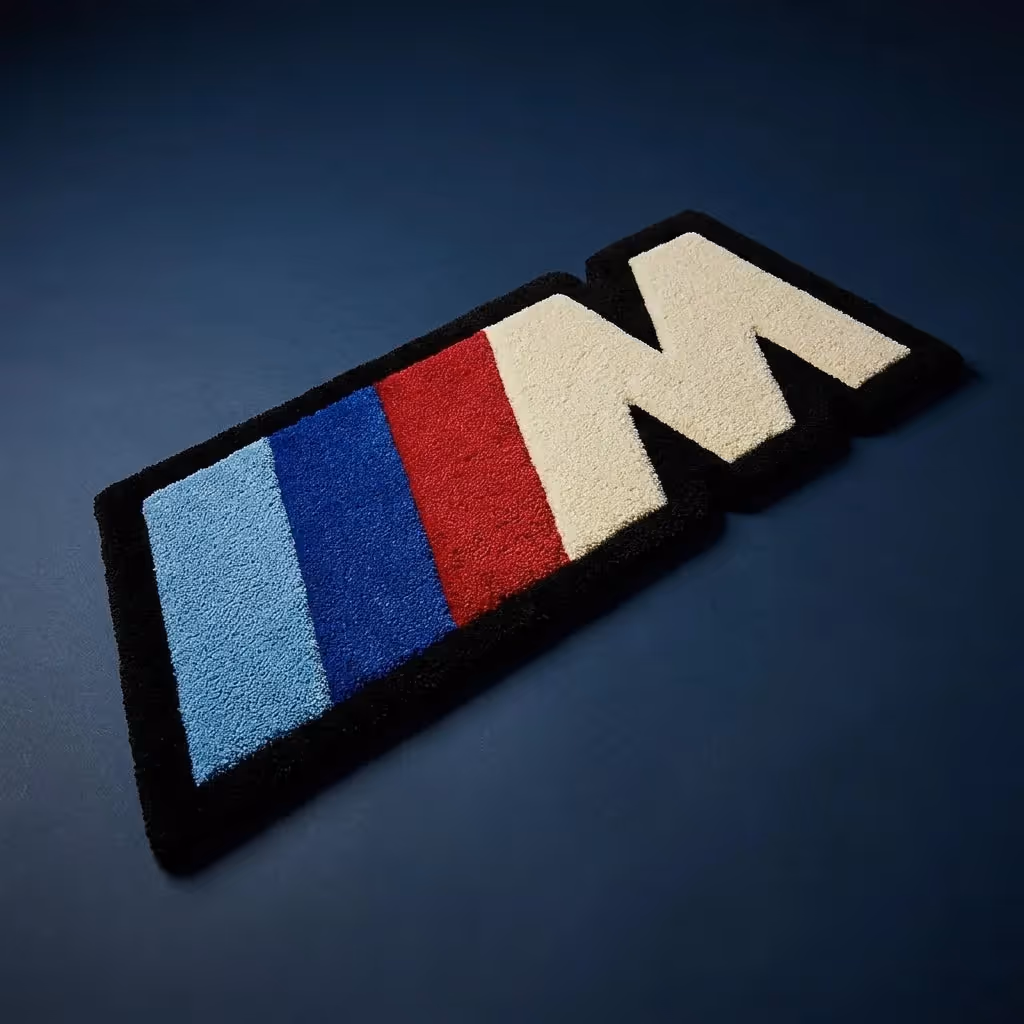 BMW M Logo Hand-Tufted Rug image 2