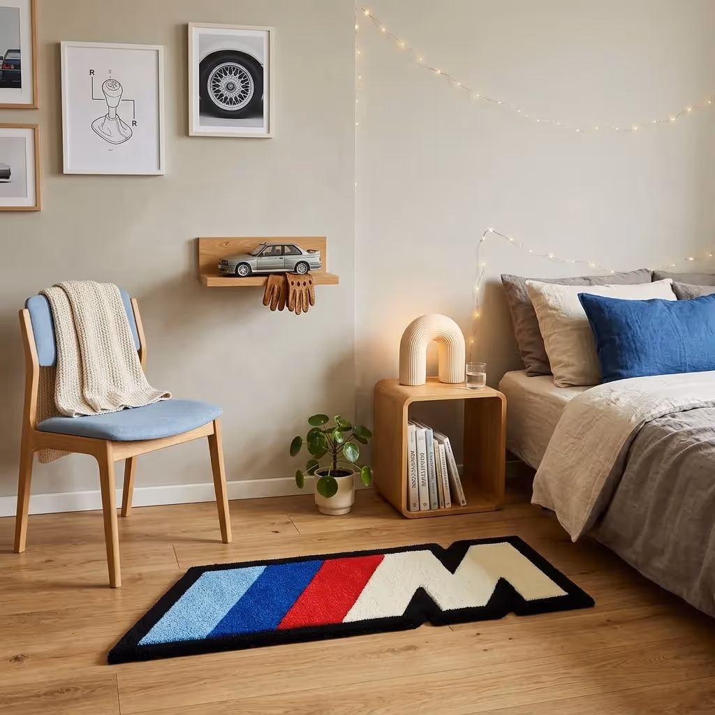 BMW M Logo Hand-Tufted Rug image 3